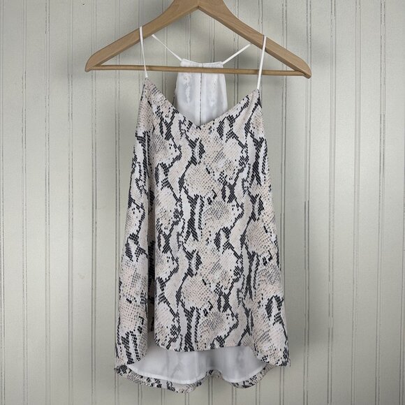Express Snake Print Cami Tank In Size‎ X-Small, Soft, Flowy, Keyhole Back - Picture 1 of 9
